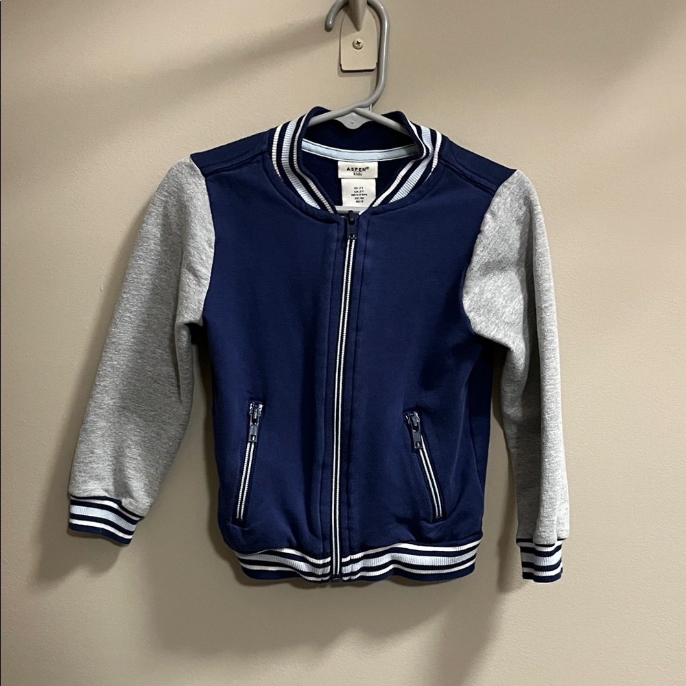 Aspen Kids Blue and Gray Jacket 2T